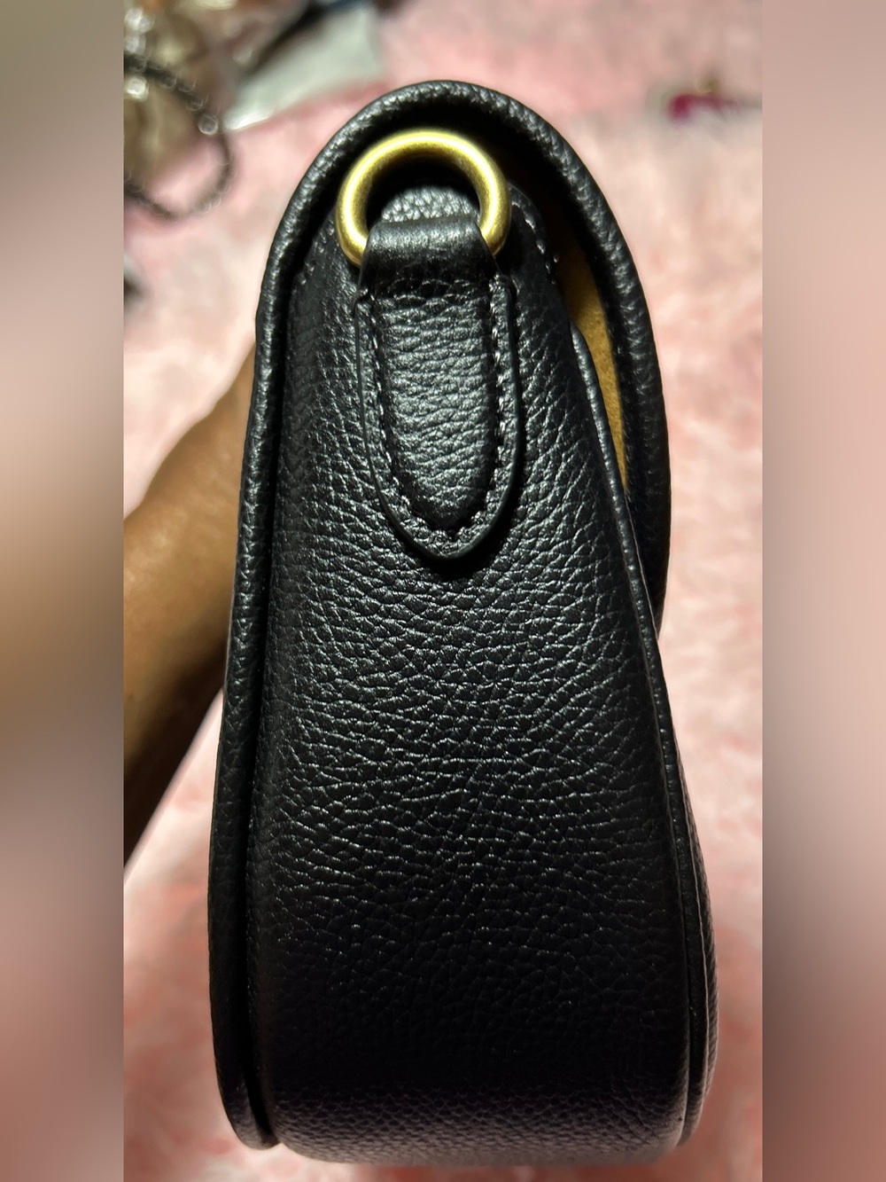 Coach Willow Saddle Bag/Black - Picture 5 of 12